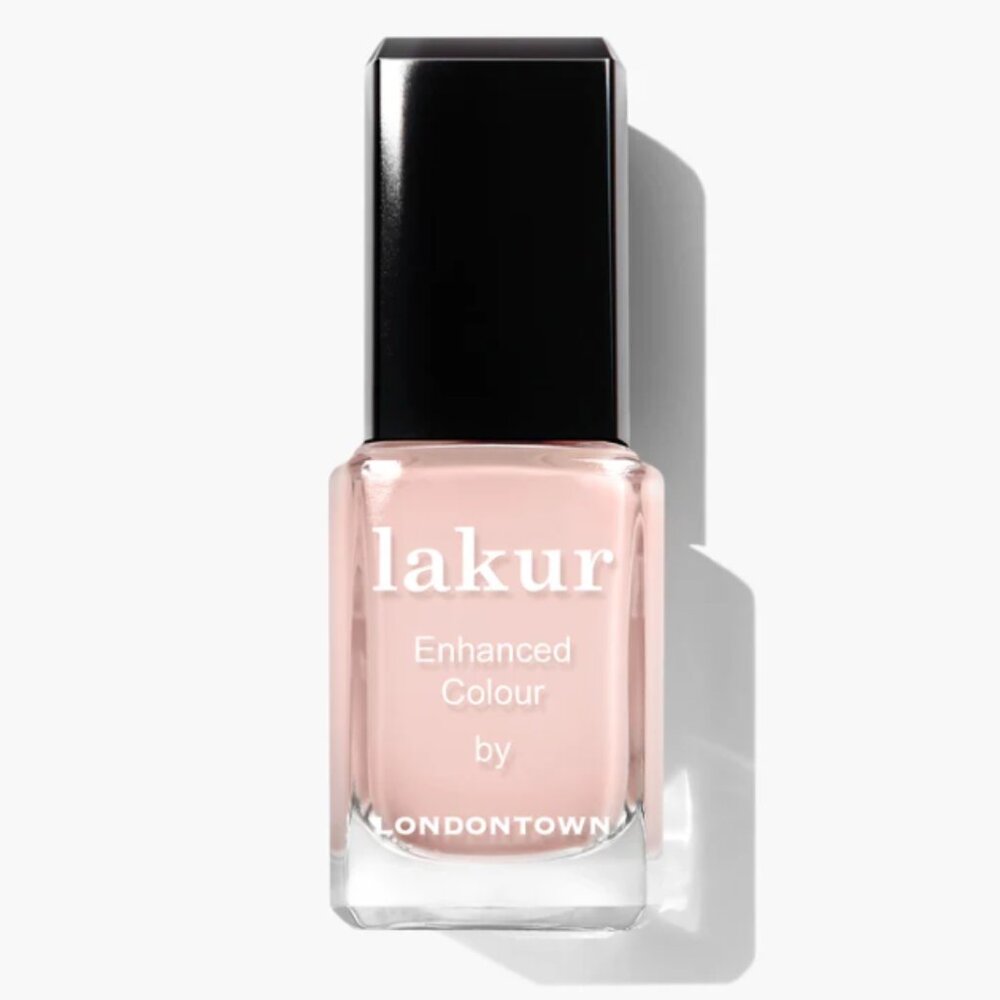 🔥3/$30 NEW Londontown Nail Lakur Enhanced Colour Cheerio sheer neutral pink - Picture 5 of 5